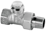 HEIMEIER Heimeier Rücklaufverschraubung Durchgangsform 3/8" absperrbar  – 0352-01.000