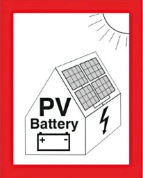 CIMCO Fire Protection Sign PV System + Battery – 182798