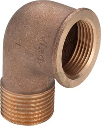 VIEGA Viega Elbow with SC Profipress G 2614.5 for gas in Rp1 x R1 red bronze – 444 792