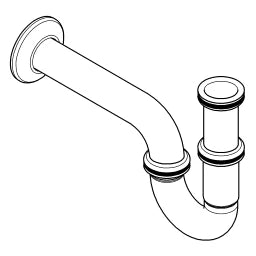 GROHE Grohe Basin bottle trap 5/4" chrome – 28 947 000