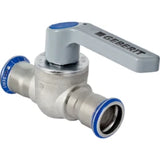 GEBERIT GE Mapress Ball Valve with Lever Stainless Steel d18mm – 94953