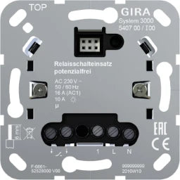 GIRA S3000 Relay Switching Insert, potential-free - 540700