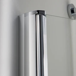 PALME Palme Top Drive R Pendeltür 2-tlg Nische 870x2000mm ESG klar Alusilber  – TOTP290/H1/20