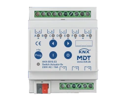MDT KNX Schaltaktor 8fach 16 A REG   – AKK-0816.03