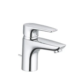 KLUDI Kludi Pure&Solid single-lever basin mixer 75 DN15 with pop-up waste – 343820575