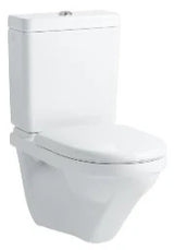 LAUFEN Laufen Moderna R Wall-mounted WC close-coupled 82054.9 rimless o.SPK white – H8205490000001