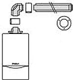 VAILLANT Vaillant Basic Connection Set for Flue Gas Pipes DN80 in Shaft (60/100) (303920) – 303920