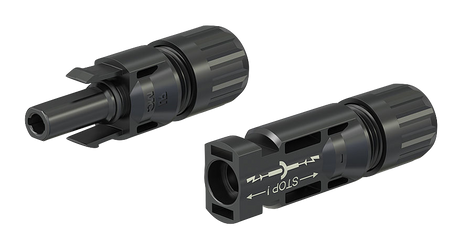 Stäubli MC4 Stecker-Kupplung 4-6 mm² Set Detail