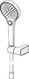 HANSA Hansa Hand Shower Set HANSAVIVA 4417 chrome, 1250 mm – 4417 0220