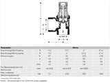 RESIDEO Resideo Membran-Sicherheitsventil SM152 Messing AB, 1/2", 6 bar  – SM152-1/2AB
