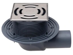 HUTTERER & LECHNER HL5100T Balk.- u. Terr.abl. DN75 waagr., GK, 145x145mm/138x138mm   – HL5100T