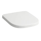 LAUFEN Laufen Meda WC seat with lid, detachable with soft-close, chrome-plated hinge, white – H8911130000001