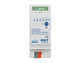MDT KNX Analogmodul 0-10 V 4fach REG   – AIO-0410V.01