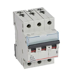 LEGRAND LS circuit breaker 10kA B 13A/3-pole 3 modules – 404125