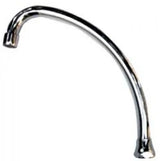 STROHM-MOFÉM ZRT. Teka Spout 3/4" chrome, 130mm 18mm, flat seal – 1004181