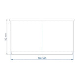 POLOPLAST PO End Cap POLO-KAL DN 160 – 02326