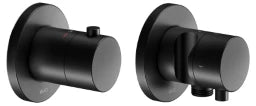 KEUCO Keuco Passion Koll.1 THST-Arm. FS round diverter valve, 2 outlets, black matt – 53553370011