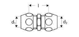 SCHELL SCHELL 1/2" Verschraubung f.12mm CU-Rohr chrom  – 06 438 06 99