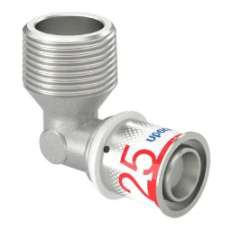 UPONOR Uponor S-Press PLUS Winkelnippel 25-R1"MT   – 1070536