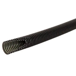 PIPELIFE Flexible PP Armored Conduit Ø20mm, LS0H, Internal Glide Layer, Black, Halogen-Free – PPFLEX20