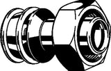 VIEGA Viega Union with SC Raxofix 5329 in 16mm silicon bronze – 647 865
