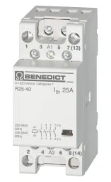 BENEDICT Installation Contactor 25A 220-240V 50Hz, 230-264V 60Hz – R25-40 230