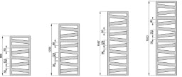 Zehnder Zehnder Passion Coll.1 Designer Radiator, Middle Connection, 166.1x60cm, Black Matt – BPPABHZK117.6BM