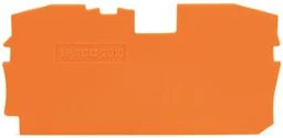 WAGO Abschluss- und Zwischenplatte 1 mm dick, orange   – 2010-1292