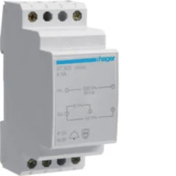 HAGER Bell Transformer 230V/8+12V 8VA 2 Module – ST303