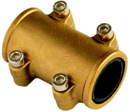FISCHER GEORG FITTINGS Primofit Dichtschelle kurz Messing 15mm   – 775723052