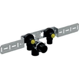 GEBERIT GE FlowFit Angle Set, pre-assembled, 2-way, offset d20mm x Rp1/2 OD15.3cm RG+ – 619.681.00.1