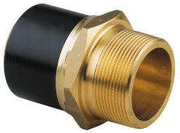 FISCHER GEORG GF ELGEF Transition Adapter Male Thread PE/Brass SDR11 da40-5/4 – 720920709