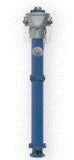 HAWLE Hawle Guss-Umfahrhydrant Fig.5095H4 PN10/16 DN100 RD 1.5m BBA blau   – 5006429