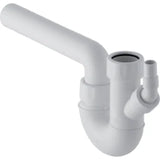GEBERIT GE Twin-chamber siphon in PP white, low noise d 40x40mm 152686 – 152.686.11.1