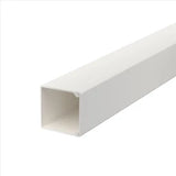 OBO Wand- und Deckenkanal mit Bodenlochung 2 5x25x2000 Polyvinylchlorid reinweiß RAL  – 6191053