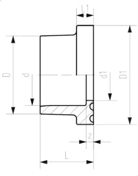 FISCHER GEORG GF Bundle Bush PP-H d 63 Sealing Surface Combined - 727790211