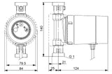 GRUNDFOS Grundfos Zirkulationspumpe COMFORT 15-14 BX TU DACH  – 93094391