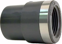 FISCHER GEORG GF Übergangs-Muffennippel PVC-U d 16/20x1/2" AG   – 721910556