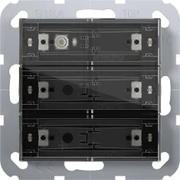 GIRA Push-button sensor 4 Standard 3-gang KNX System 55 – 501300