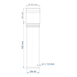 POLOPLAST PO Socket Pipe POLO-KAL XS DN 40/150 – 102010