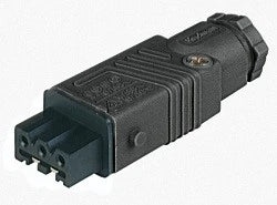 HIRSCHMANN Cable Socket with Strain Relief PG11, 3+PE Black – 932140100