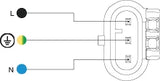 GRUNDFOS GRUNDFOS High-efficiency Circulator ALPHA1 GO 25-80 130 220-240V 9H DC0 – 93074199
