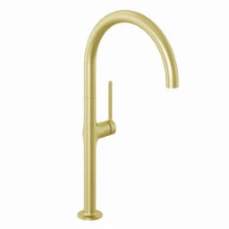 KLUDI KLUDI-REEF Spültisch-Einhandmischer seitl. Bedienung Brushed Gold  – 50803N075