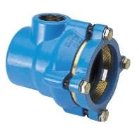HAWLE System2000 End Cap Fig. 8075 PN10/16 DN 100 for PE/PVC OD 110 mm with 1" connection - 5007965