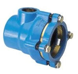 HAWLE System2000 End Cap Fig. 8075 PN10/16 DN 100 for PE/PVC OD 110 mm with 1" connection - 5007965