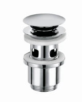 KLUDI Kludi Push-Open Waste Valve Chrome – 1042405-00