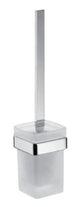 EMCO Emco Passion Toilet Brush Set with Crystal Glass, Satin Finish, Chrome – BPPAASEBG