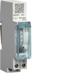 HAGER Daily time switch, 1S/16A, 1PLE, analog – EHN010