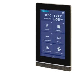 SIEMENS Touch Control TC5 UP205/22, black for horizontal/vertical installation – 5WG1205-2AB22