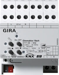 GIRA Dimmaktor 1f 500 W/VA KNX REG   – 217100